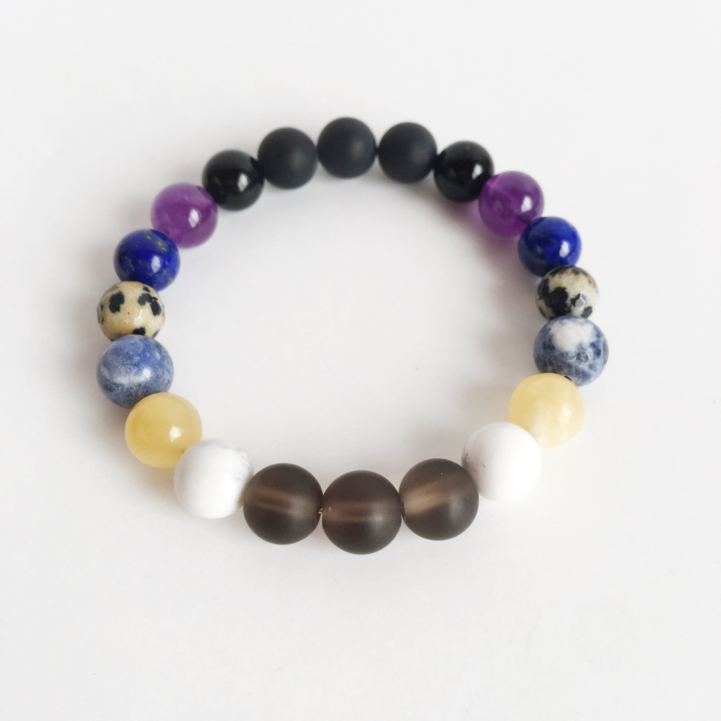 Total Healing Renewal! Mix Gemstone Crystal Bracelet