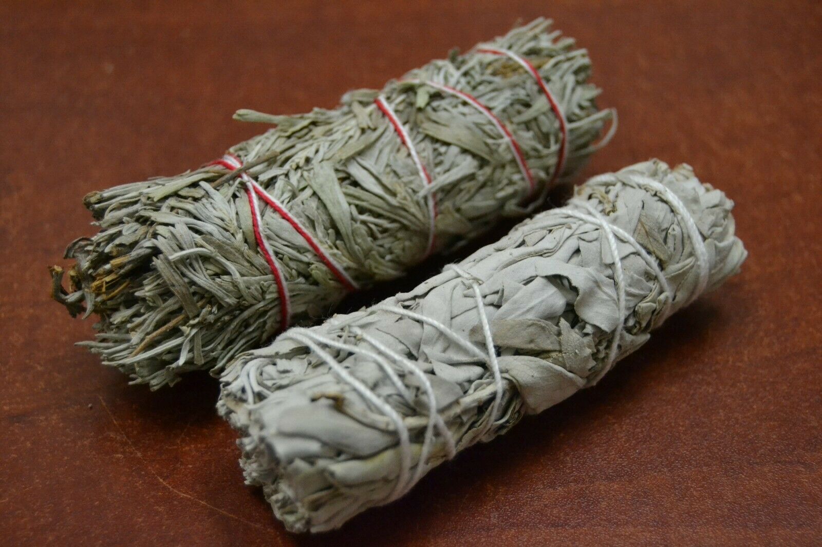 Clearing 2 Pcs White & Desert Sage Bundle Smudge Incense 4 1/2"