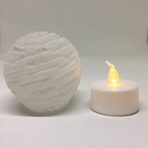 Selenite Bubble Lamp